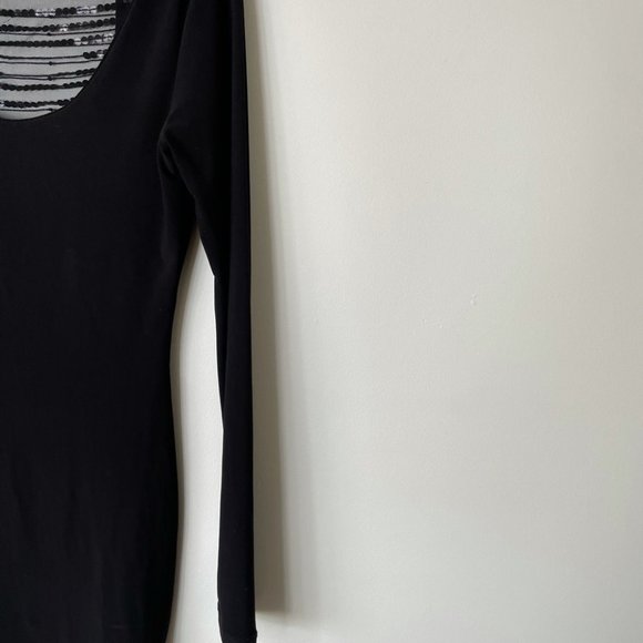 Symphony black mini sparkly medium dress - Picture 4 of 11